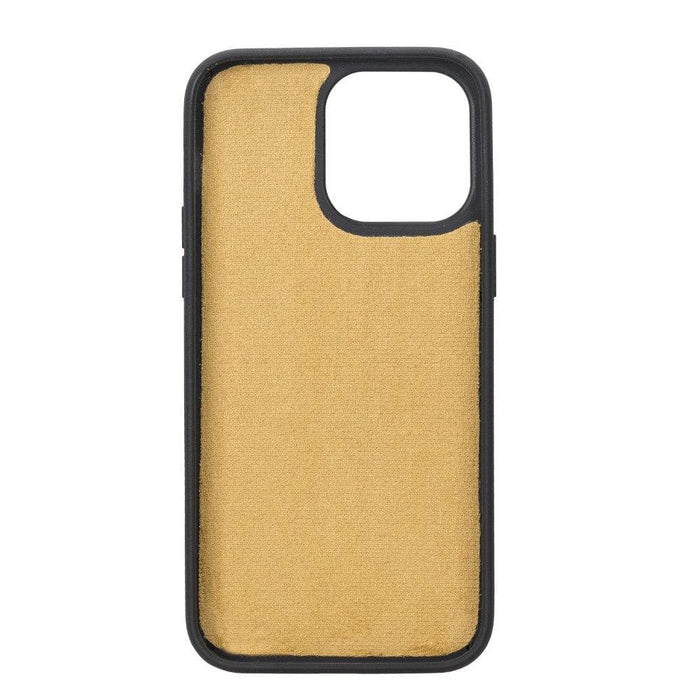Carter Detachable Leather iPhone 14 Pro Max Wallet Case, Floater Yellow - BlackBrook Case