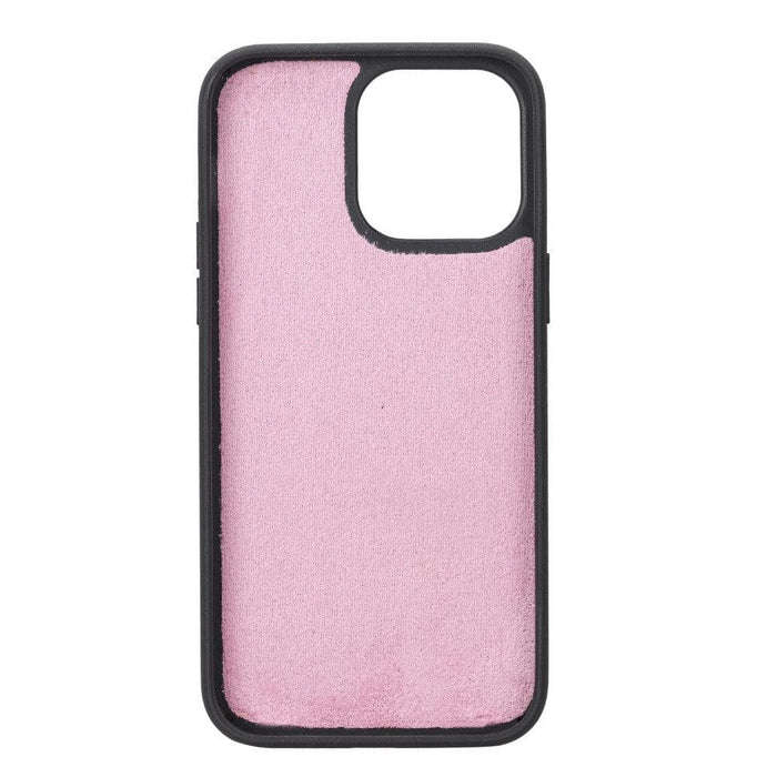 Carter Detachable Leather iPhone 14 Pro Wallet Case, Nude Pink - BlackBrook Case