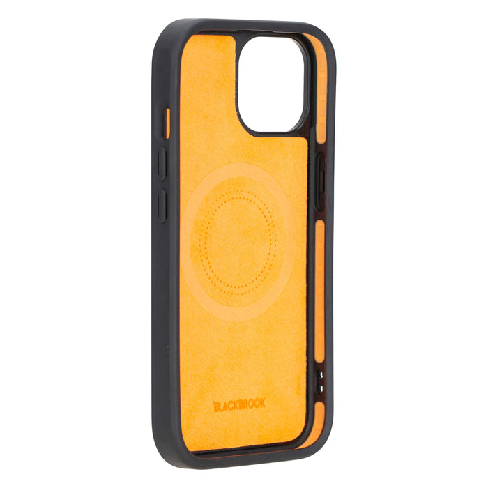 Carter Detachable Leather iPhone 15 Pro Wallet Case, Pebble Green - BlackBrook Case