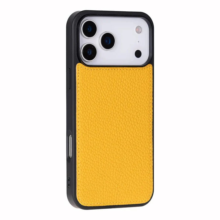 Carter Detachable Leather iPhone 18 Pro Max Wallet Case, Yellow - BlackBrook Case
