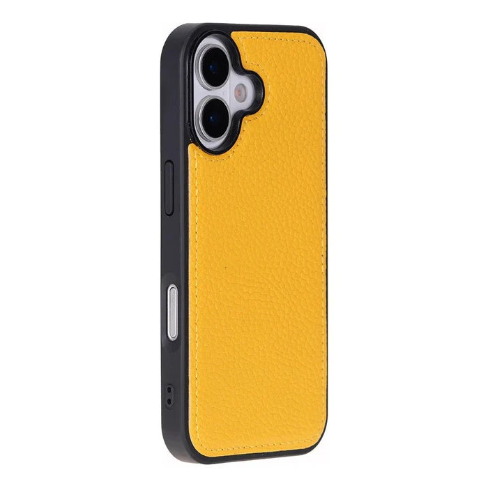 Carter Detachable Leather iPhone 17 Wallet Case, Yellow - BlackBrook Case