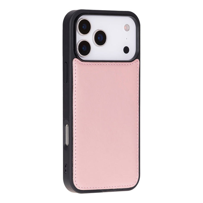 Carter Detachable Leather iPhone 18 Pro Wallet Case, Pink - BlackBrook Case