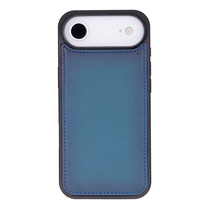 Carter Detachable Leather iPhone Air Wallet Case, Blue - BlackBrook Case