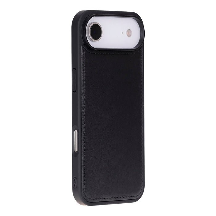 Carter Detachable Leather iPhone Air Wallet Case, Rustic Black - BlackBrook Case