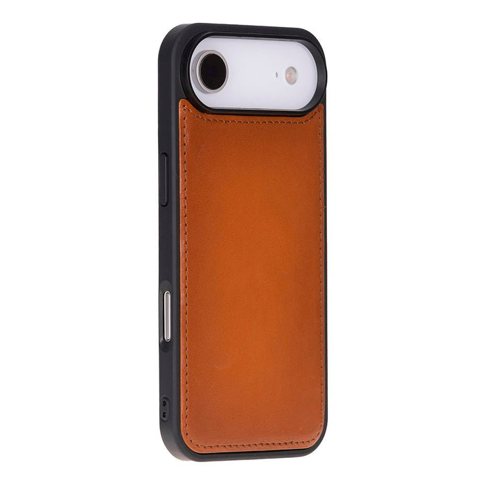 Carter Detachable Leather iPhone Air Wallet Case, Rustic Tan - BlackBrook Case