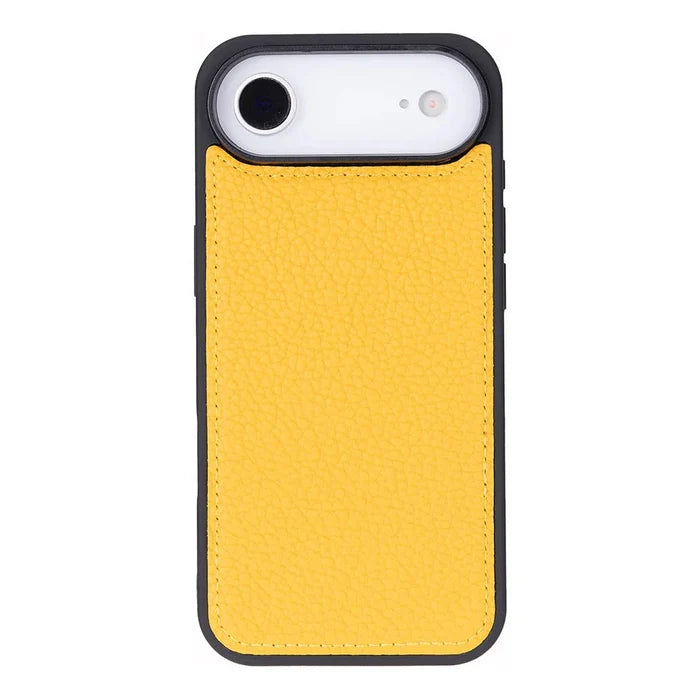 Carter Detachable Leather iPhone Air Wallet Case, Yellow - BlackBrook Case