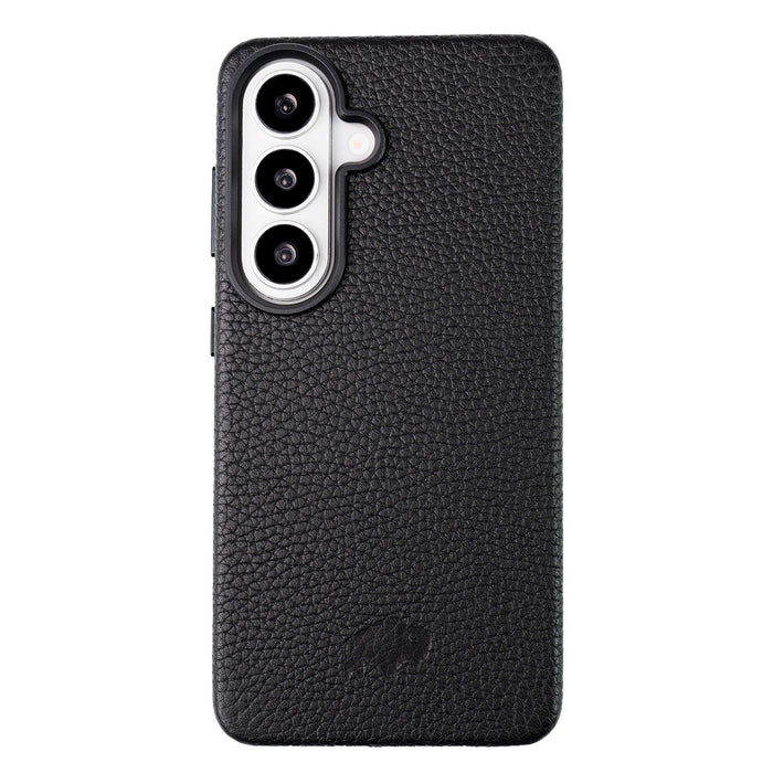 Carter Leather Samsung S26 Plus Detachable Wallet Case, Pebble Black - BlackBrook Case