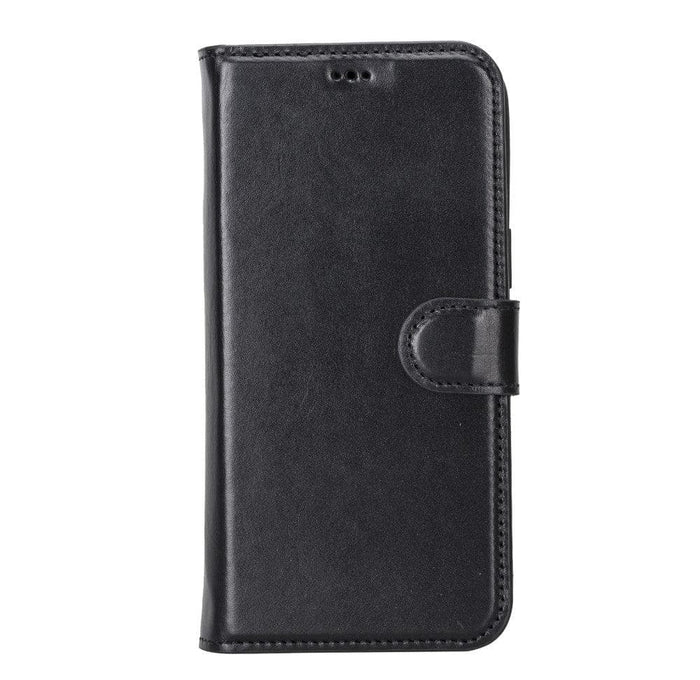Carter Detachable Leather Wallet Case ‚Äì iPhone 14, Saddle Brown - BlackBrook Case