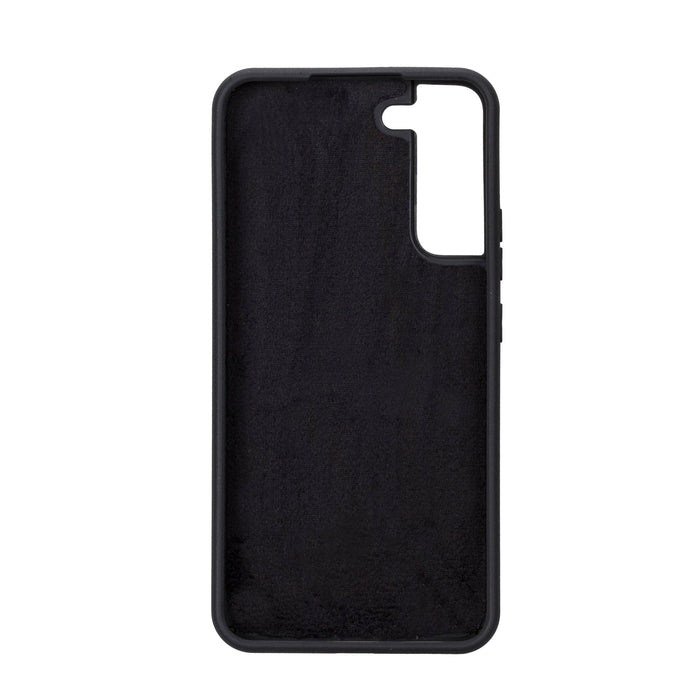 Carter Leather Samsung S23 Plus Detachable Wallet Case, Rustic Black - BlackBrook Case