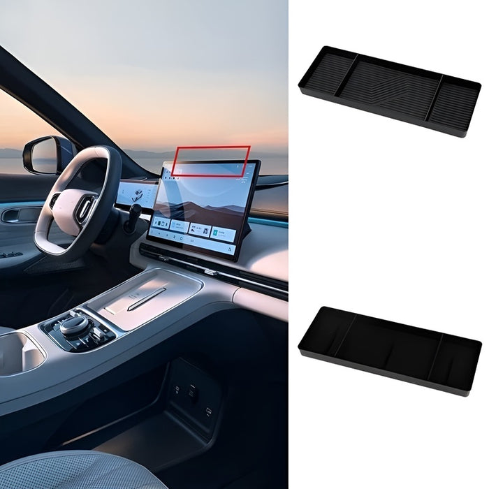 Center Console Organizer Tray and Behind Screen Storage Box for MG