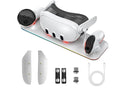 Charging Station Compatible with Meta Quest 3 Oculus Headset and Meta Quest3 VR