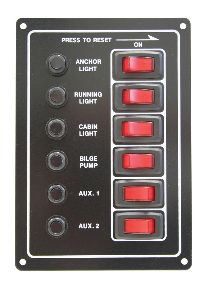 CIRCUIT BREAKER PANEL - bosunsboat