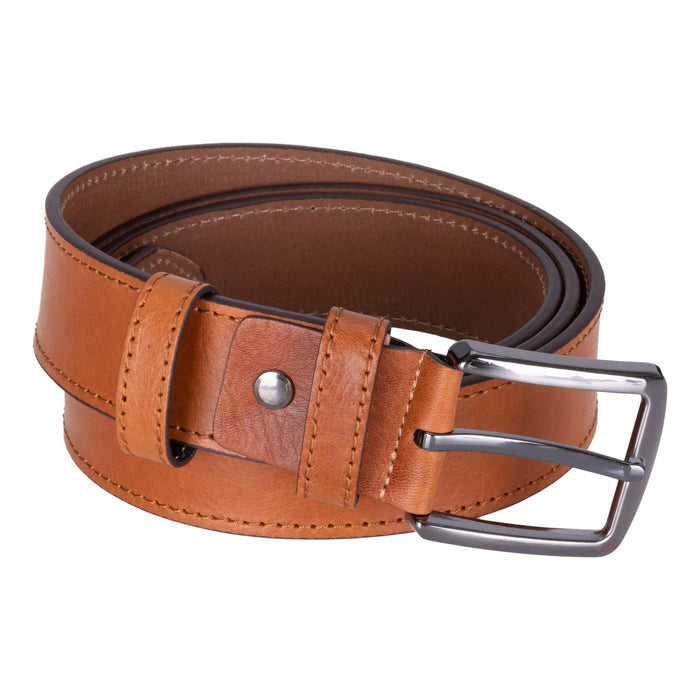 Classic Leather Belt, Tan - BlackBrook Case