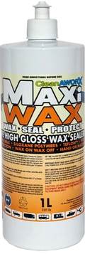 CLEANAWORX - MAXI WAX Polish Protect High Gloss Long Life Wax Polish Protection 1L - Bosuns Boat