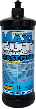 CLEANAWORX MAXI CUT 3 Fine Cut and Polish Zero Swirls High Gloss Shine 1L - Bosuns Boat