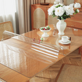 Clear Table Protector 100x150cm PVC 1.5mm Waterproof Table Cover-162