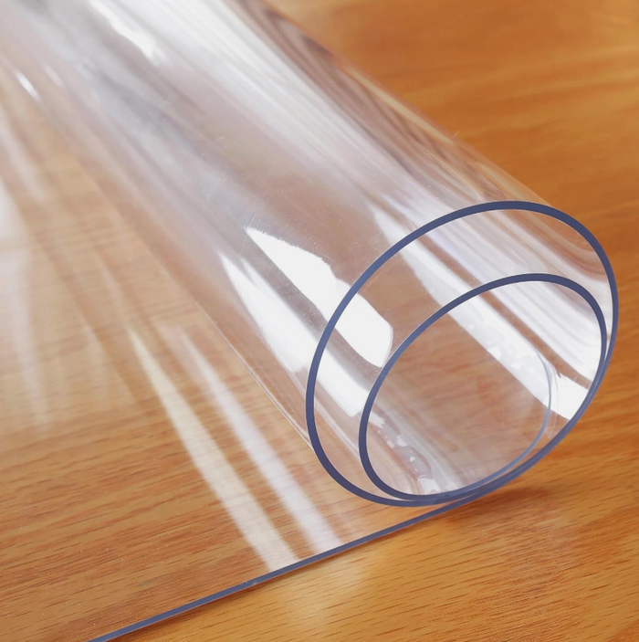 Clear Table Protector 100x150cm PVC 1.5mm Waterproof Table Cover-162
