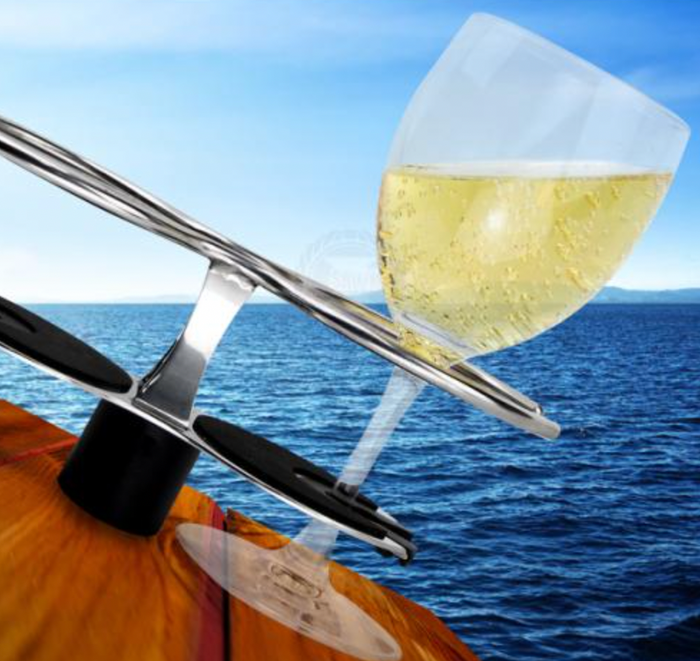 Cup / Wine Glass Holder S/S Surface Mount