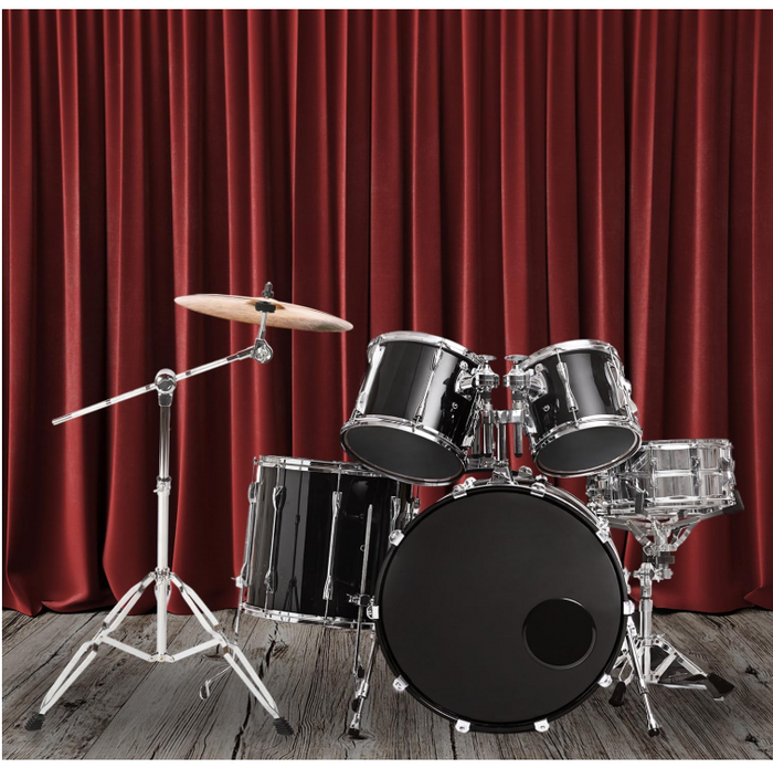 Cymbal Stand Double Braced Straight&Tilted Cymbal Holder,Height Adjustable-40
