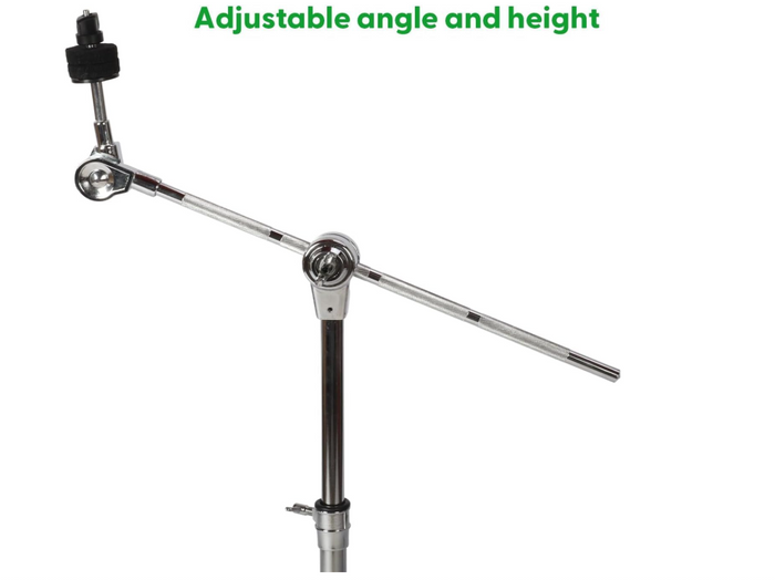Cymbal Stand Double Braced Straight&Tilted Cymbal Holder,Height Adjustable-40