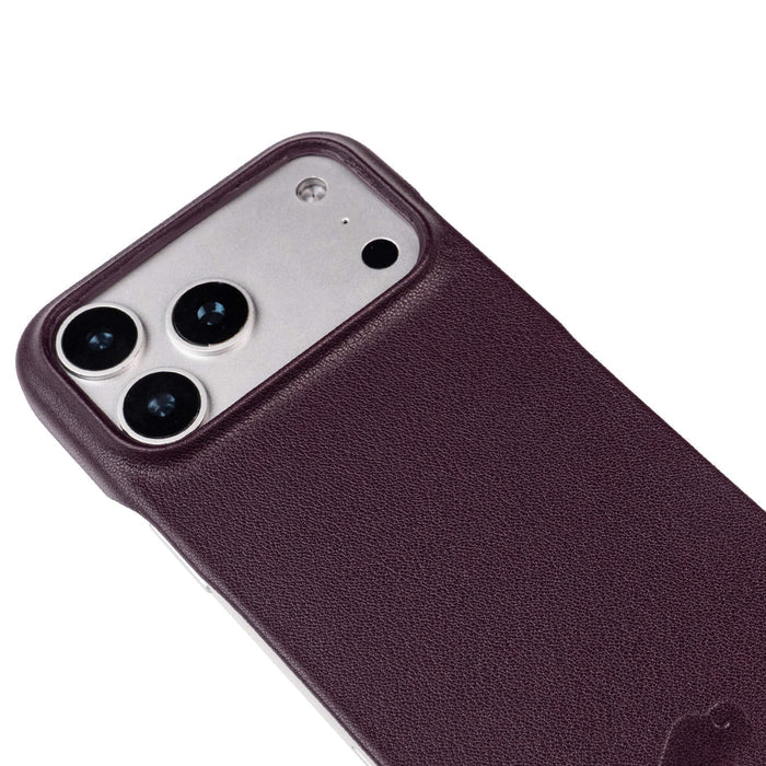 Burkley 2-in-1 Full-Grain Leather Detachable Wallet Case for iPhone 18 Pro Max, Burgundy - BlackBrook Case