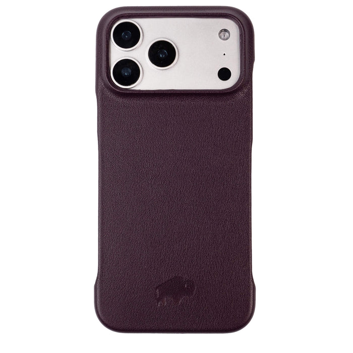 Burkley 2-in-1 Full-Grain Leather Detachable Wallet Case for iPhone 18 Pro Max, Burgundy - BlackBrook Case