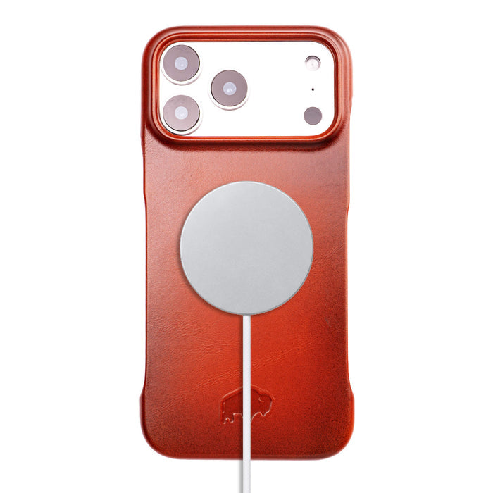 Dax Leather iPhone 18 Pro Max MagSafe Case, Burnished Tan - BlackBrook Case