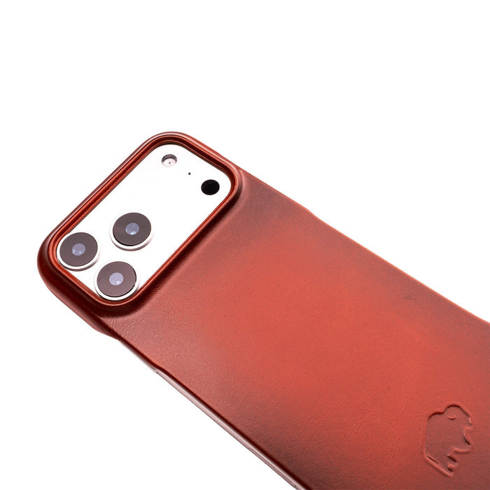 Dax Leather iPhone 18 Pro Max MagSafe Case, Burnished Tan - BlackBrook Case