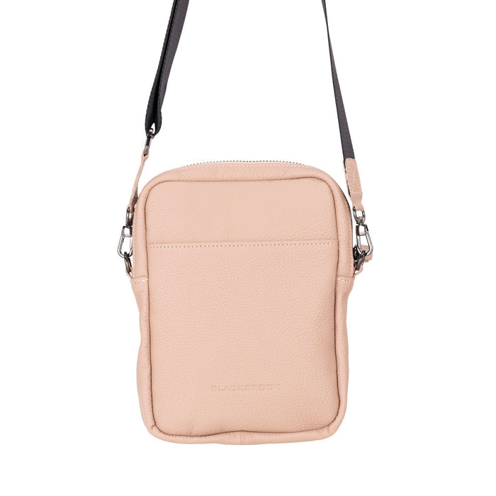 Dillon Full‑Grain Leather Crossbody Bag – Sand - BlackBrook Case