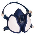 Disposable Half Face Respirator - Blue/White