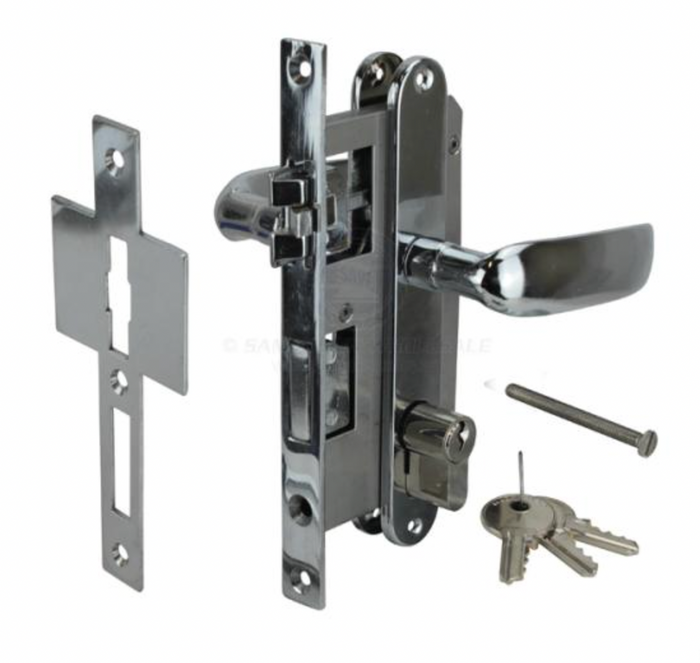DOOR LOCK - ANTI-RATTLE MORTISE DIECAST BRASS