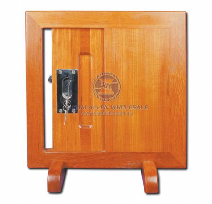 DOOR LOCK - SLIDING STAINLESS STEEL - Bosuns Boat