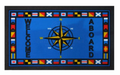 Doormat Compass Rose 40cm x 68cm Rectangle