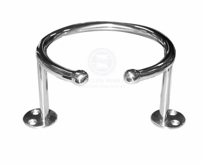 DRINK HOLDERS - NARROW FRAME STAINLESS STEEL