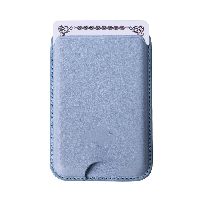 Duke Leather MagSafe Wallet, Glacier Blue - BlackBrook Case
