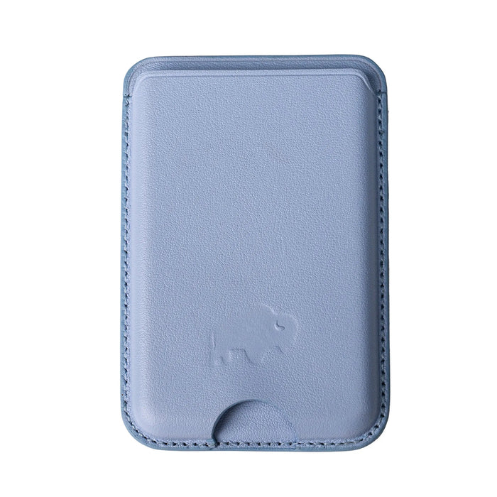Duke Leather MagSafe Wallet, Glacier Blue - BlackBrook Case