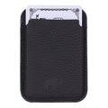 Duke Leather MagSafe Wallet, Pebble Black - BlackBrook Case