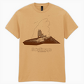 Floral Image - Gold Meadowland HQ T-Shirt - Fuzz Club