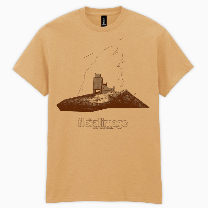 Floral Image - Gold Meadowland HQ T-Shirt - Fuzz Club
