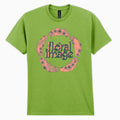 Floral Image - Green Caterpillar T-Shirt - Fuzz Club