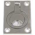 Flush Pull Ring - Stainless - bosunsboat