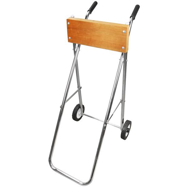 Folding Outboard Motor Trolley - Stainless Steel Frame