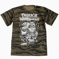 Frankie And The Witch Fingers - Moan Suffer Camo T-Shirt (Ezra Syahdian)
