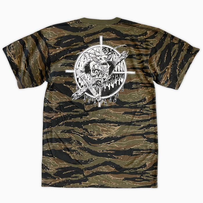 Frankie And The Witch Fingers - Moan Suffer Camo T-Shirt (Ezra Syahdian)