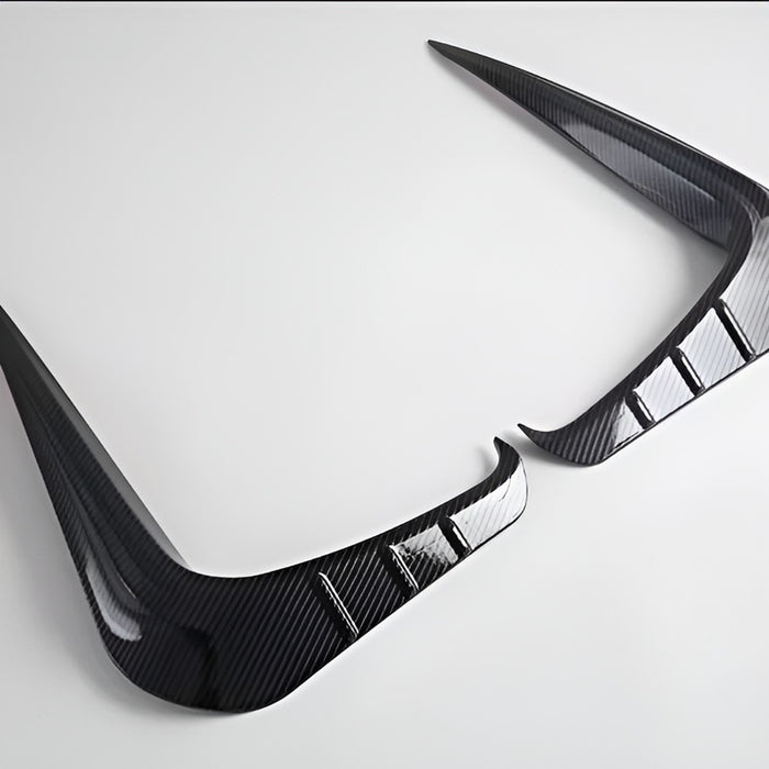 Front and Rear Bumper Canards for MG4 Urban