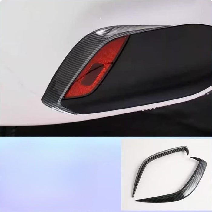 Front and Rear Bumper Canards for MG4 Urban