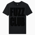 Fuzz Club - Classic Large Logo T-Shirt (Black/Black)