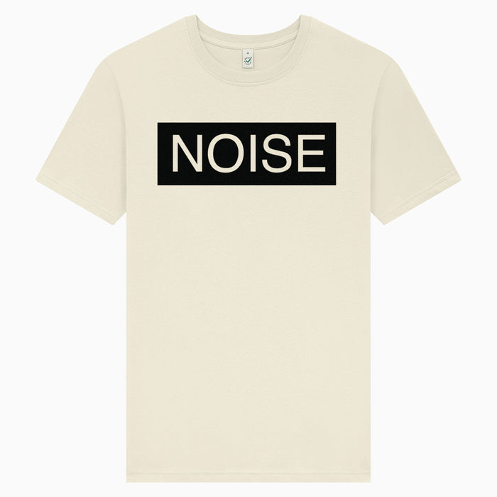 Fuzz Club - Noise T-Shirt (Off-White/Black) - Fuzz Club