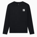 Fuzz Club - Small Logo Long-Sleeve (Black/White)