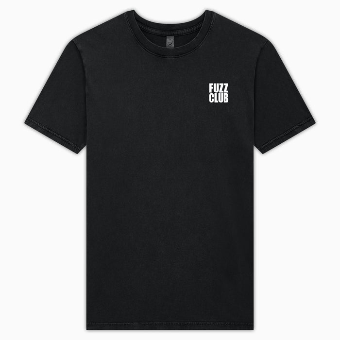 Fuzz Club - Small Logo T-Shirt (Black/White)